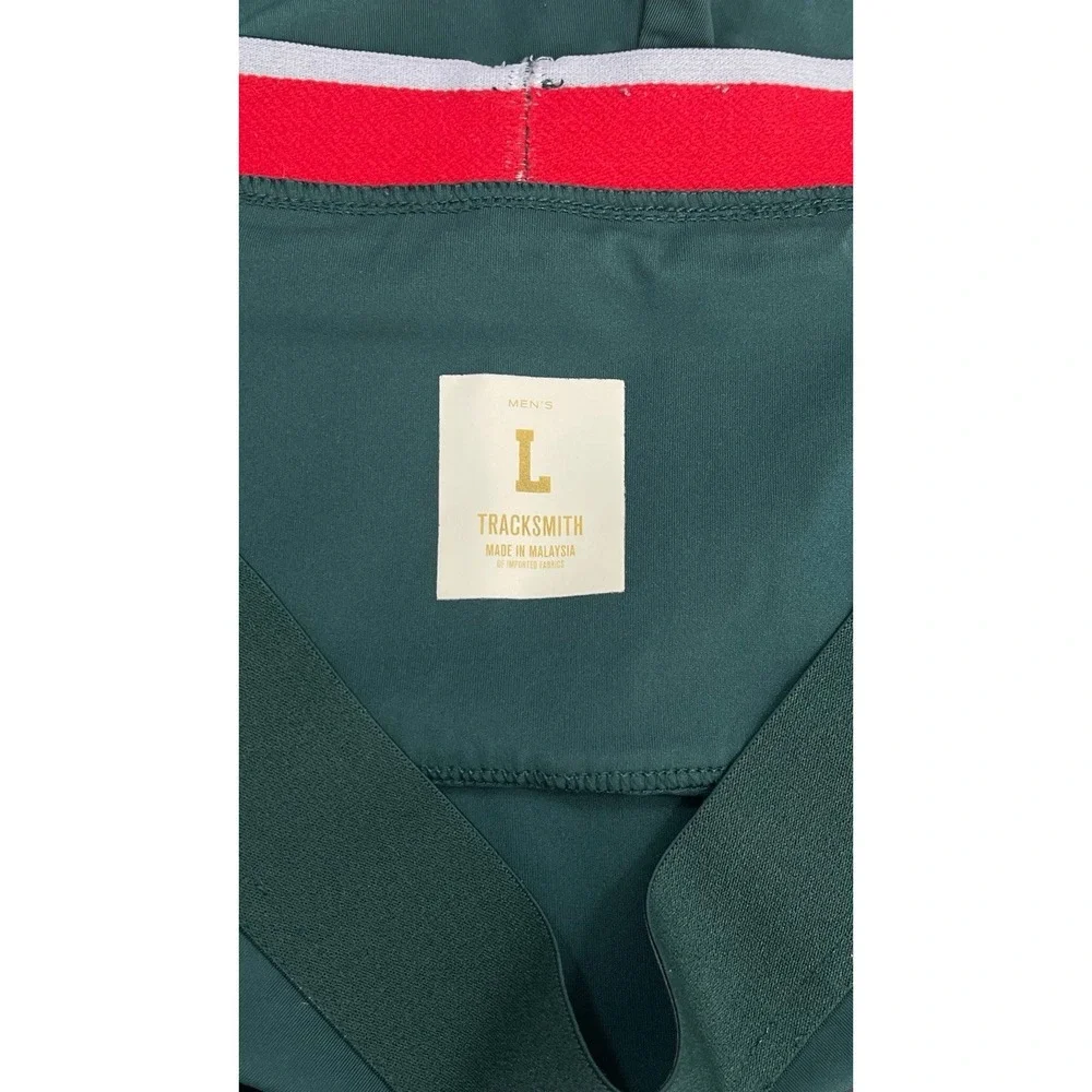 Tracksmith Allston Running Half Tights Green Sash Compression Shorts Size XS